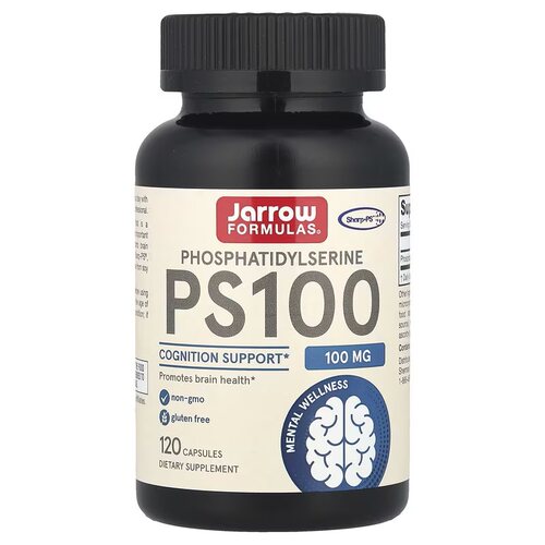 代购Jarrow Formulas 磷脂酰丝氨酸PS100 100毫克/120粒