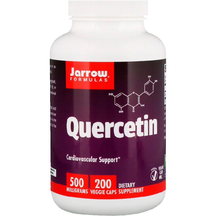 美国品牌Jarrow Formulas 槲皮素 心血管保养 500mg/200粒