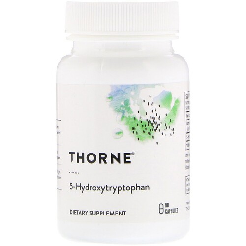 美国品牌Thorne Research 5-羟色氨酸/维生素B6 改善情绪睡眠90粒