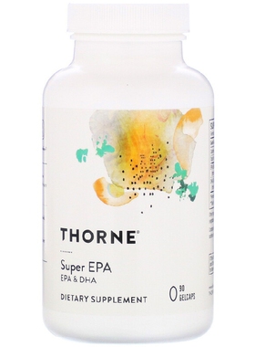 美国品牌Thorne Research 优质鱼油/优质EPA & DHA 90粒