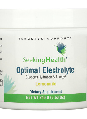 美国品牌Seeking Health 优质电解质/烟酸/镁钾钠/肌酸核糖 246克