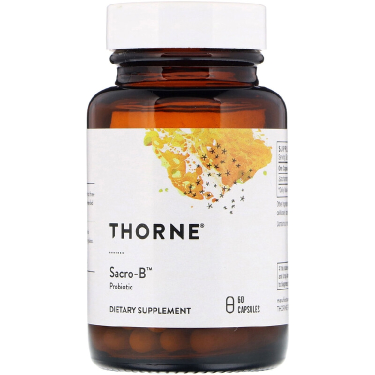 美国品牌Thorne Research 益生菌/布拉酵母菌 60粒