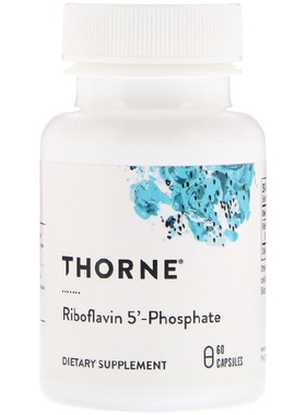 美国品牌Thorne Research 核黄素5'磷酸盐/维生素B2 60粒