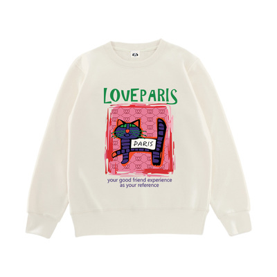 BGPUSK薄款宽松棉卫衣