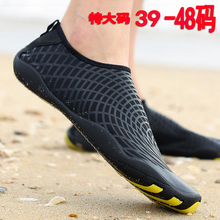 大码游泳鞋男士4546赶海47溯溪鞋48涉水鞋袜子沙滩鞋男款防滑防割