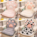 坐垫屁垫办公室久坐座椅垫护腰靠垫靠背一体学生椅子加厚屁股垫子