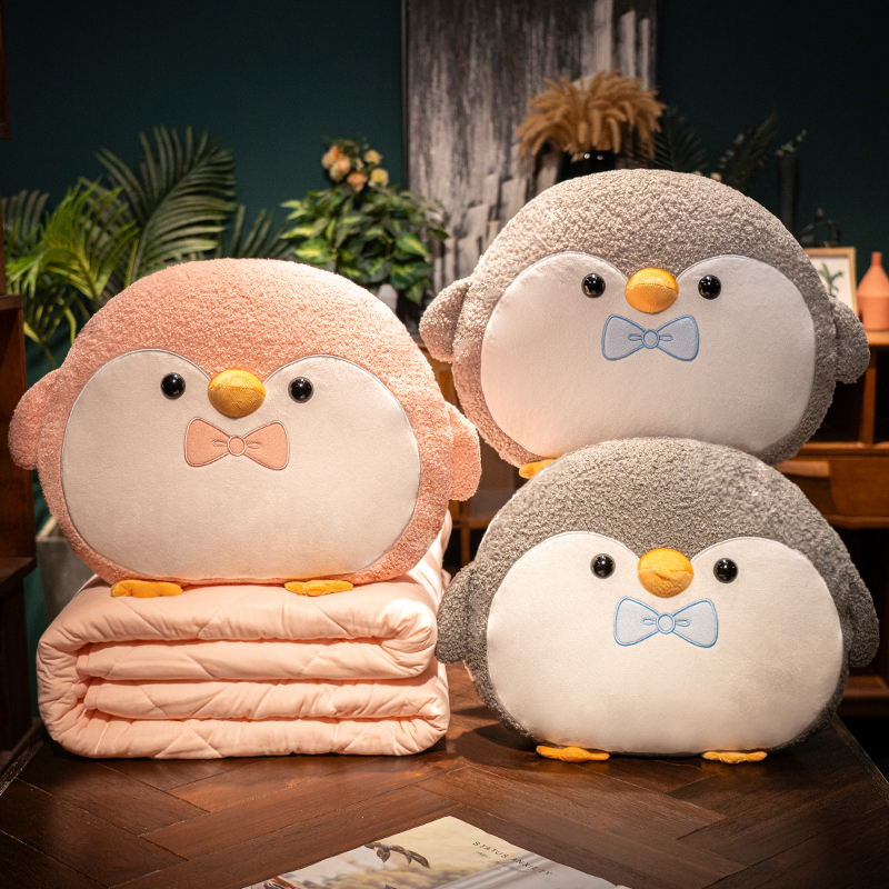 冬季抱枕被子两用办公室折叠车用午睡枕头毯子二合一汽车睡觉靠枕