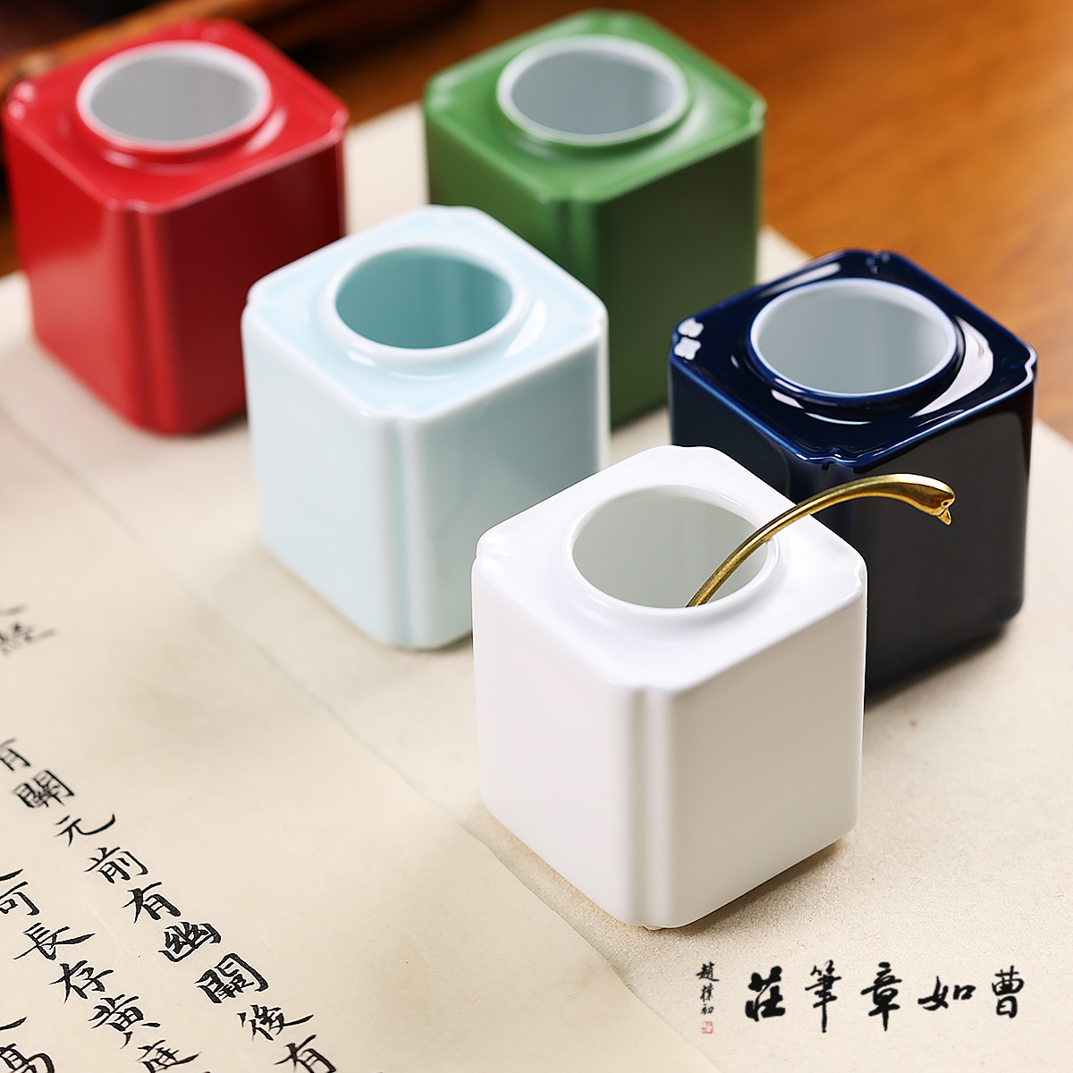曹如章滴水器皿研墨用