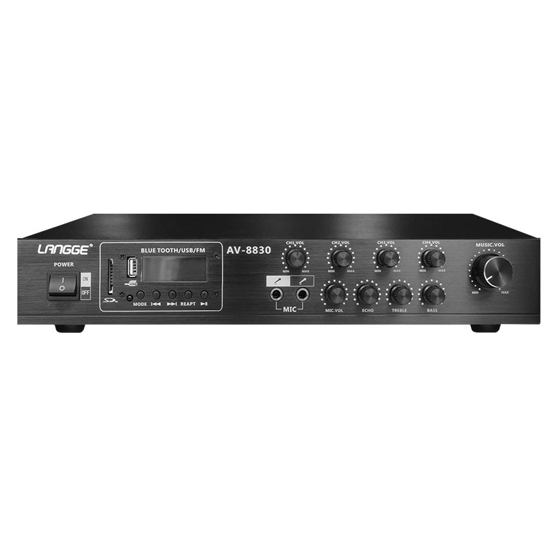 四分区HIFI蓝牙定阻功放机