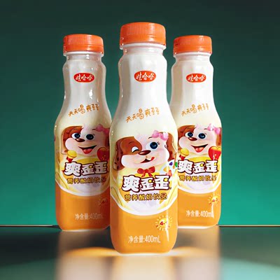 娃哈哈爽歪歪酸奶饮品杀菌乳酸菌