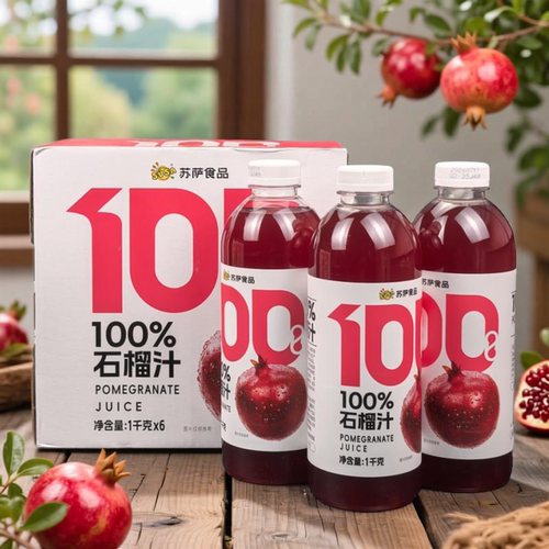 susa苏萨100%石榴汁果汁大瓶饮料