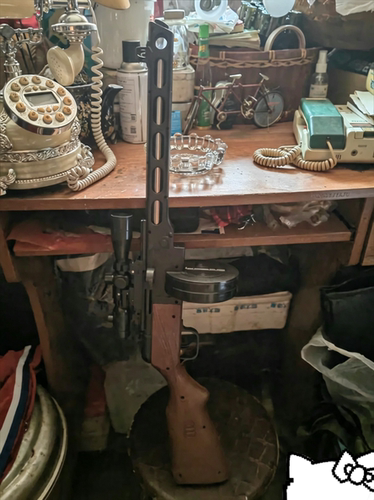 苏联波波沙冲锋枪二战zui强ppsh41儿童玩具模型道具cos摆件