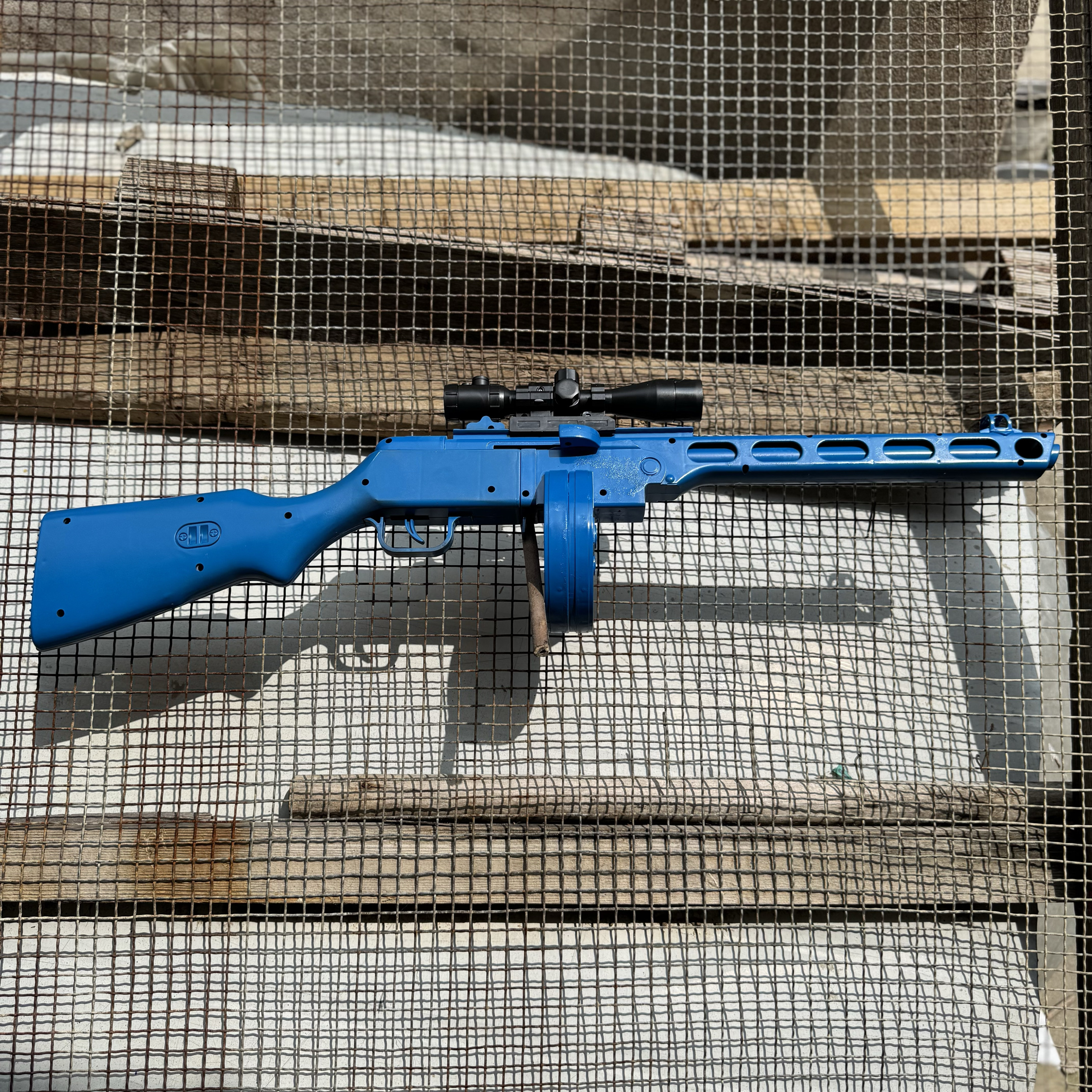 苏联波波沙冲锋枪二战zui强ppsh41儿童玩具模型道具cos摆件