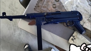mp40怀旧玩具冲锋枪战争武器战争枪械步枪模型小枪武器怀旧童年