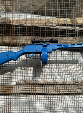 苏联波波沙冲锋枪二战zui强ppsh41儿童玩具模型道具cos摆件