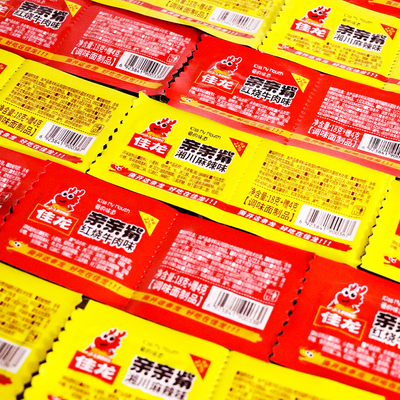 亲亲嘴辣条牛肉味麻辣味面筋