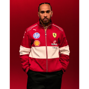 代购PUMA x 法拉利F1联名款 Scuderia Ferrari Team 赛车夹克外套