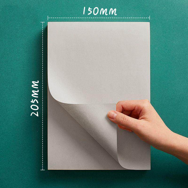 눈 보호 초안 용지 학생 초안 노트 두꺼운 계산 용지 대학원 입학 시험을 위한 특수 빈 파피루스 용지 1000장