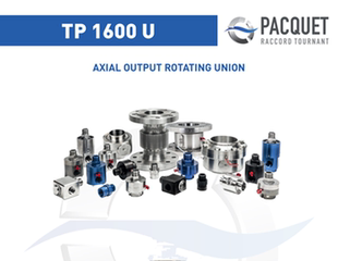 PACQUET RACCORD TOURN旋转接头TP2000/7000/7100/9000/4000/1100