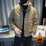 社会轻奢冬季纯色立体口袋绗线加棉棉衣B297-1810-P135，男装棉衣，电商B297