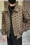 社会轻奢风冬纯色提花加加厚衣外套B297-1811-P130控168，男装棉衣，电商B297