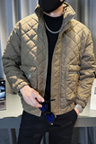社会轻奢冬季纯色立体口袋绗线加棉棉衣B297-1810-P135，男装棉衣，电商B297