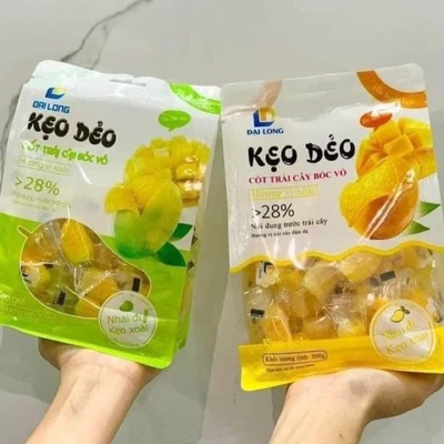 越南芒果软糖 DAI LONG 芒果糖果老式网红零食软糖 300g