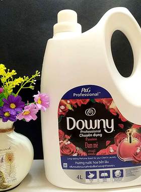 越南Downy多丽当妮衣物柔顺剂护理液4L护衣增柔持久留香三种香味