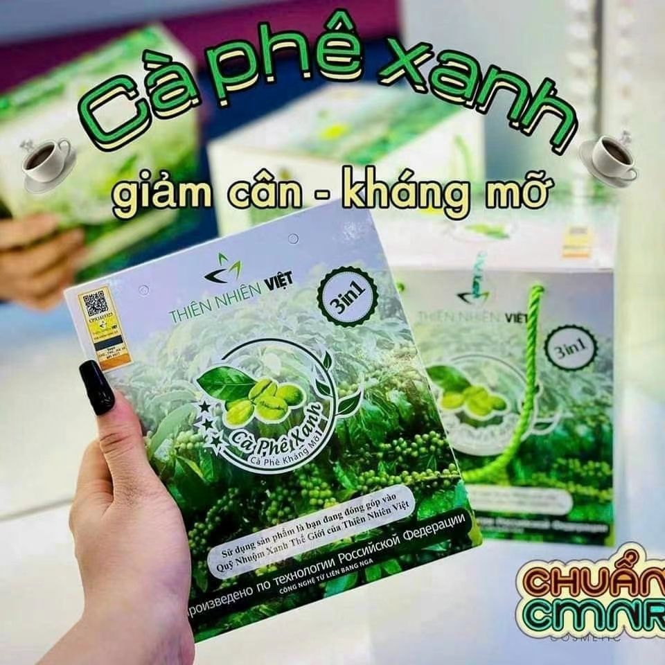 越南特色ca fe xanh giam can *10goi.