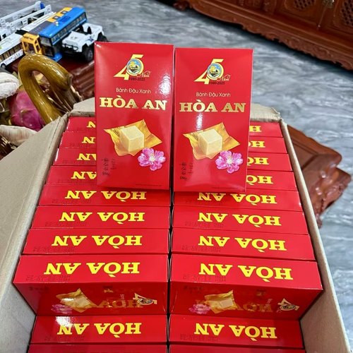 越南原装HOA AN绿豆糕特产休闲办公室零食美食年糕200g