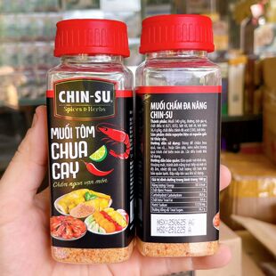CHIN Muoi 越南金苏柠檬辣酱水果盐Muoi Chua Tom Cay gia