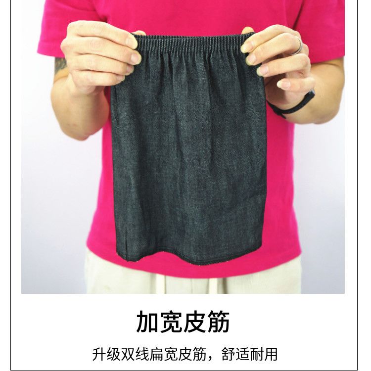 牛仔布护脚盖电焊工护腿防烫焊接劳保园林切割打磨腿脚套脚罩护膝