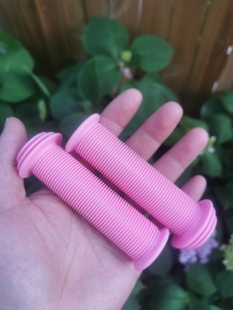 19mm把径迪卡侬儿童自行车14寸车把套塑胶手柄16寸适用小把套