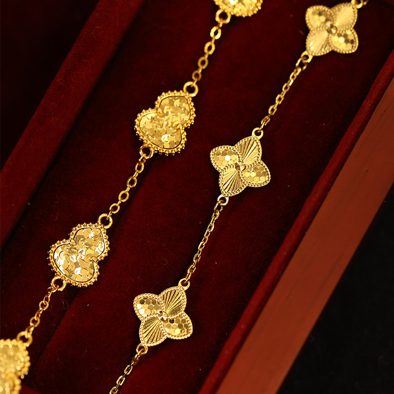 金店同款龙鳞五花手链