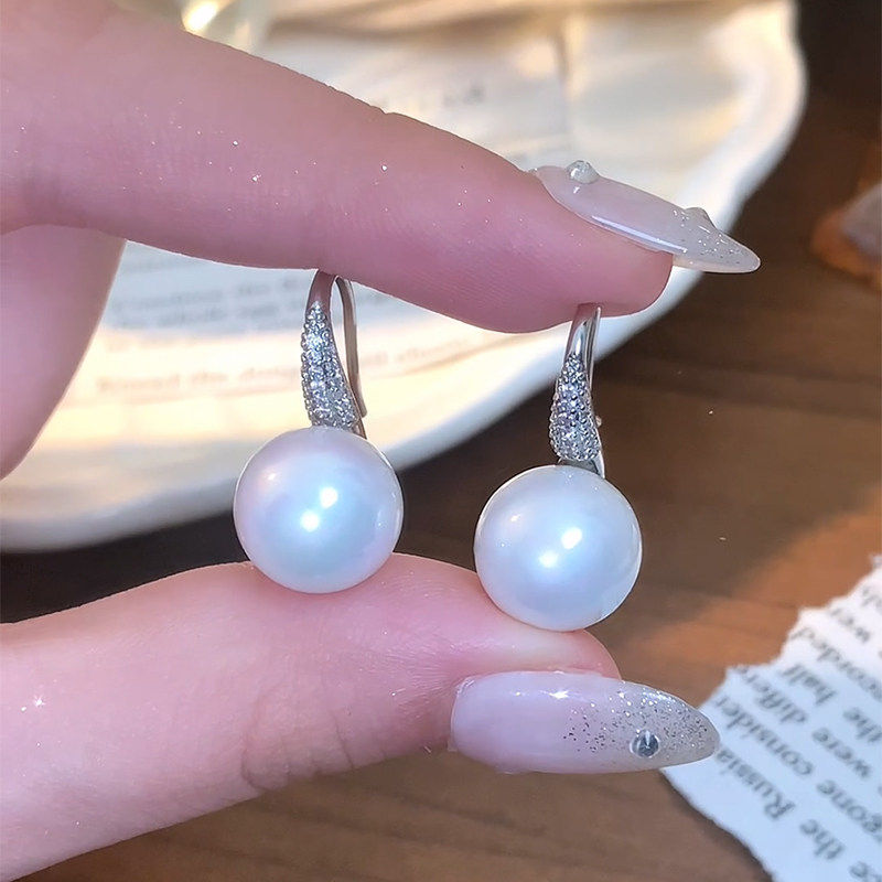 初影闪耀高跟925银针耳环