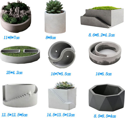 创意diy花盆素材模板 创意diy花盆图片下载 小麦优选