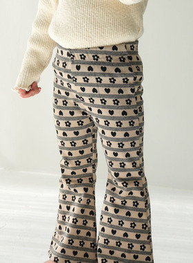 现货 日本pippi lotta Solii Sola儿童宝宝 打底裤 百搭喇叭裤