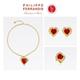 新品 首发 PF菲昂迪斯MY HEART系列套装 项链耳环戒指高级感