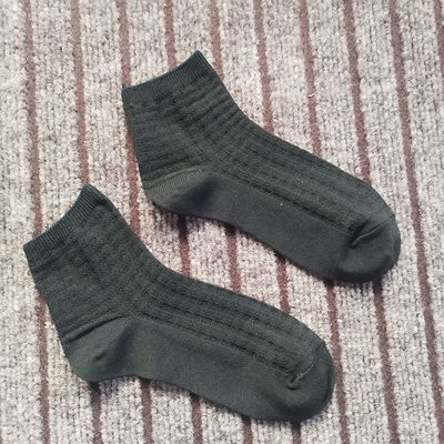 黑色女袜中筒袜四季款