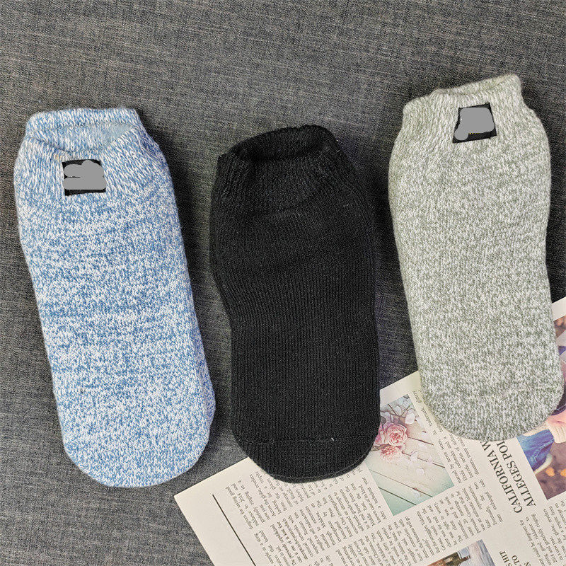 出口单 男士地板袜居家保暖棉袜加毛圈地板鞋袜加厚