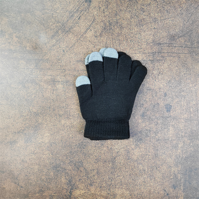触屏手套女针织魔术女手套 小手型小码学生防寒保暖骑车手套