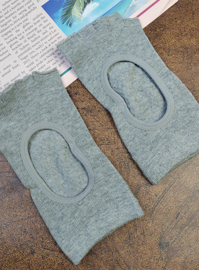 外单 孤品隐形五指袜女纯棉防滑瑜伽袜短筒分趾舞蹈袜女