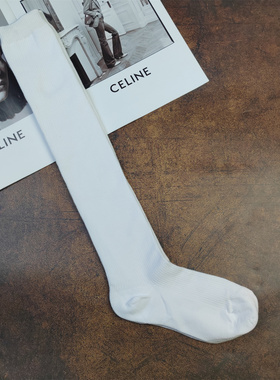 偶有小脏 贼实惠 日系JK高筒袜白色过膝长筒袜女纯棉学院风长袜女