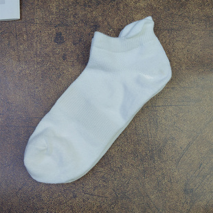 性价比高 网眼透气男袜纯棉短筒白袜子 夏季 薄款