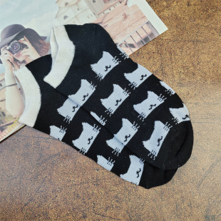 福利款 捡漏 卡可爱短袜女纯棉低腰浅口船袜简约百搭袜子 薄款 夏季