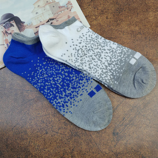 低腰袜子结实 男袜无骨缝头运动袜跑步吸汗透气男士 外贸单 大码