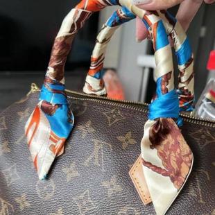 LV&GEDETE 绑包手柄保护丝带缠包丝巾系手拎袋枕头包装饰飘带车挂