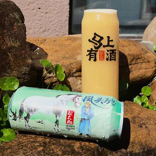 或不凡新品精酿啤酒 马年限定五花马系列 凤头骢浑浊IPA啤酒500ml