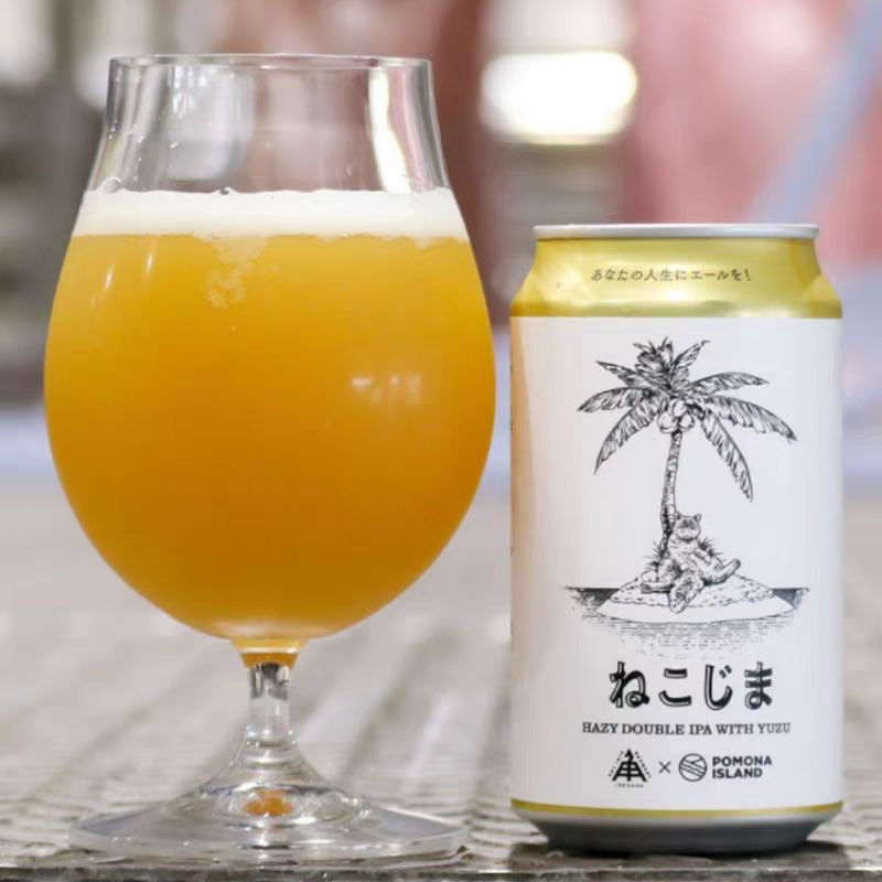 伊势角屋啤酒 小猫两只浑浊IPA柚子猫岛丹克先生森林日本精酿