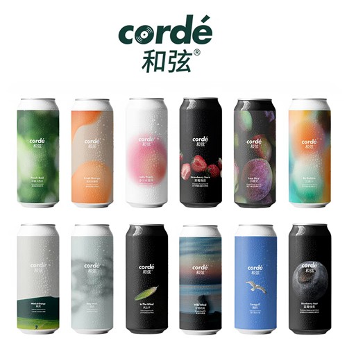 和弦精酿corde果泥啤酒流体草莓小精灵大西瓜抹茶酸艾尔微醺组合
